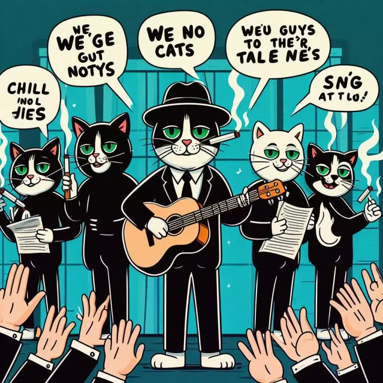 Текст песни курящих нет – Мы коты